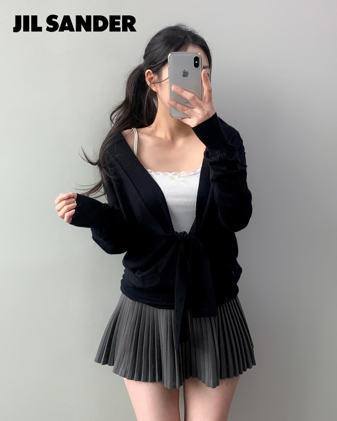 질 샌더 가디건 상품이미지3