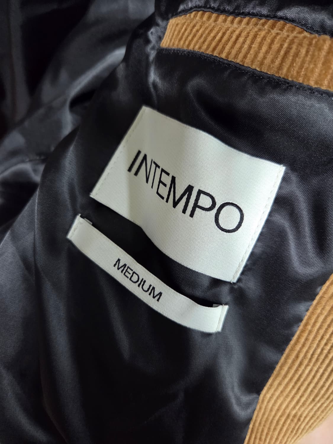 [m] 인템포무드 intempomood 코듀로이 해링턴 자켓 상품이미지4