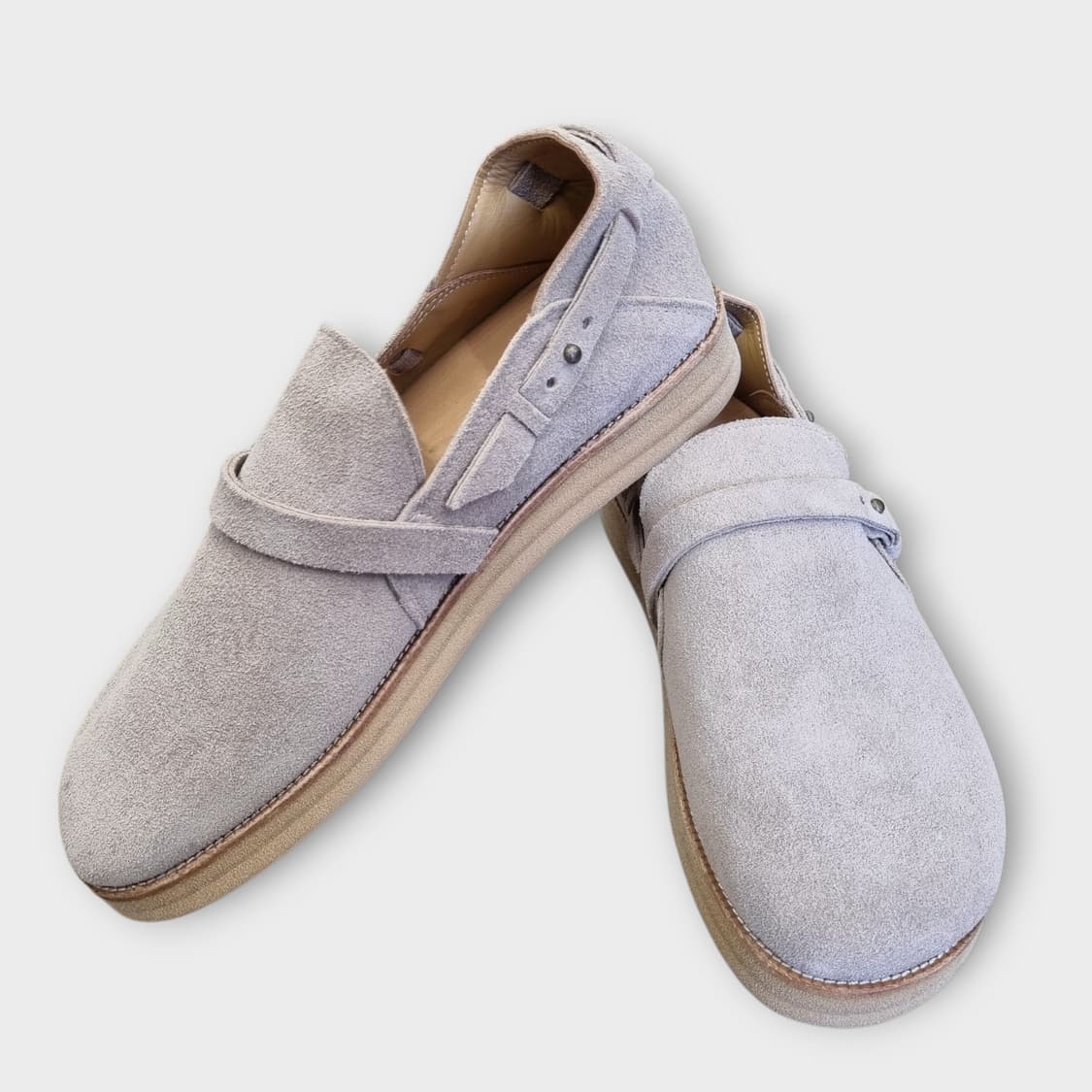 컬러콜라(COLORCOLLA) 리얼 스웨이드 스트랩 뮬 (260 사이즈) 상품이미지1