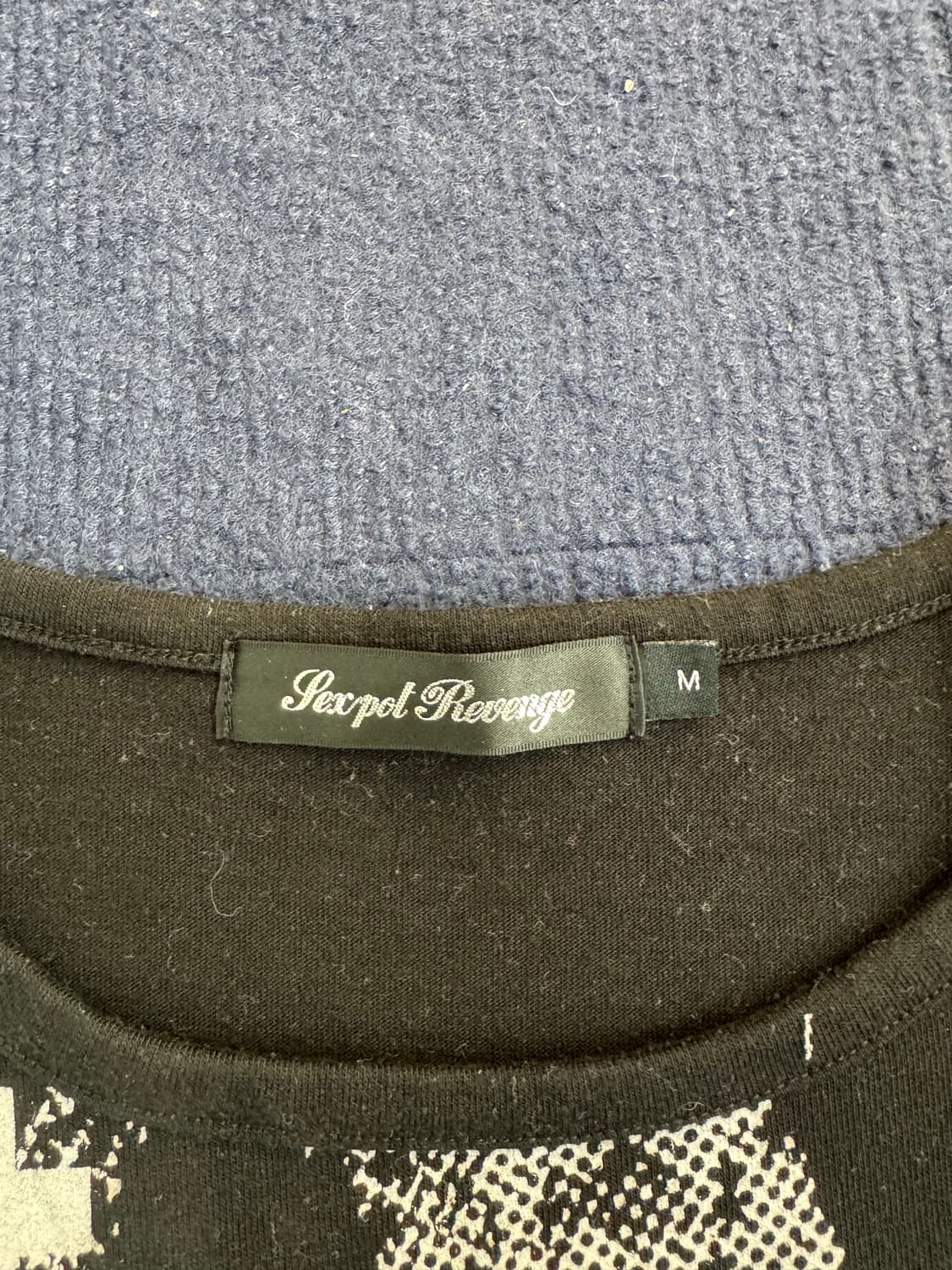 섹스팟리벤지 오버사이즈 기모노 반팔티 상품이미지3