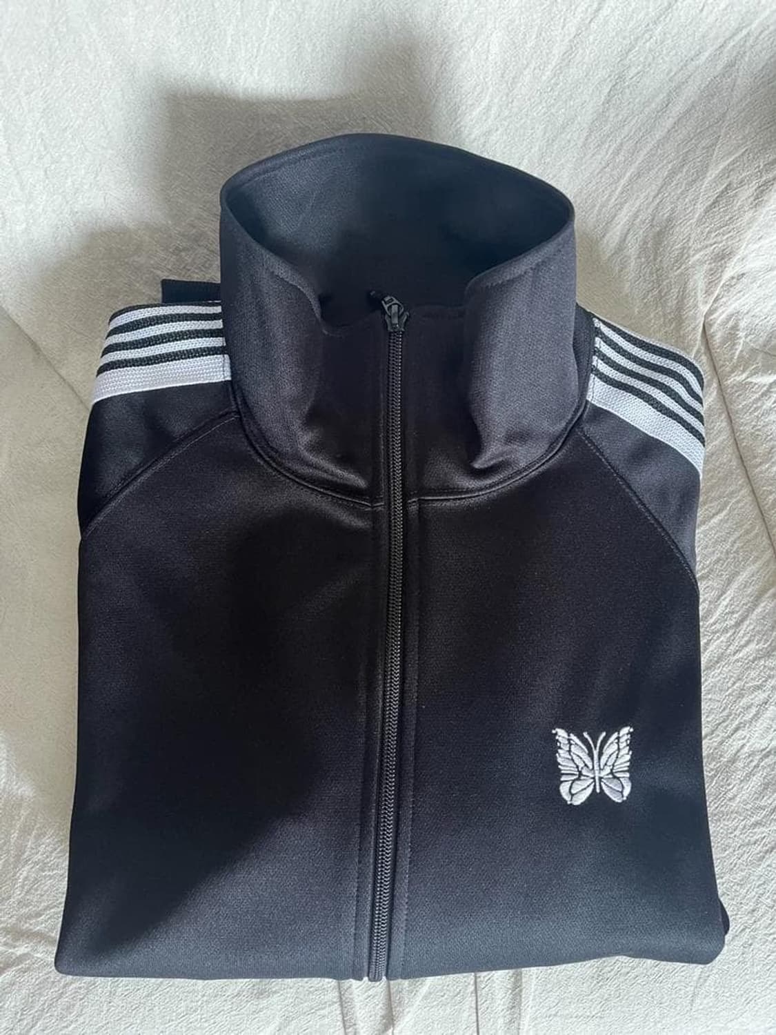 니들스 져지 트랙 자켓 블랙 상품이미지2