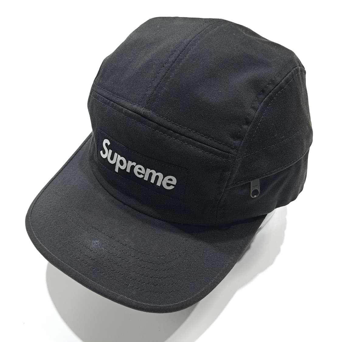 CL970 슈프림 미국판 히든포켓 블랙 캠프캡 모자 상품이미지2