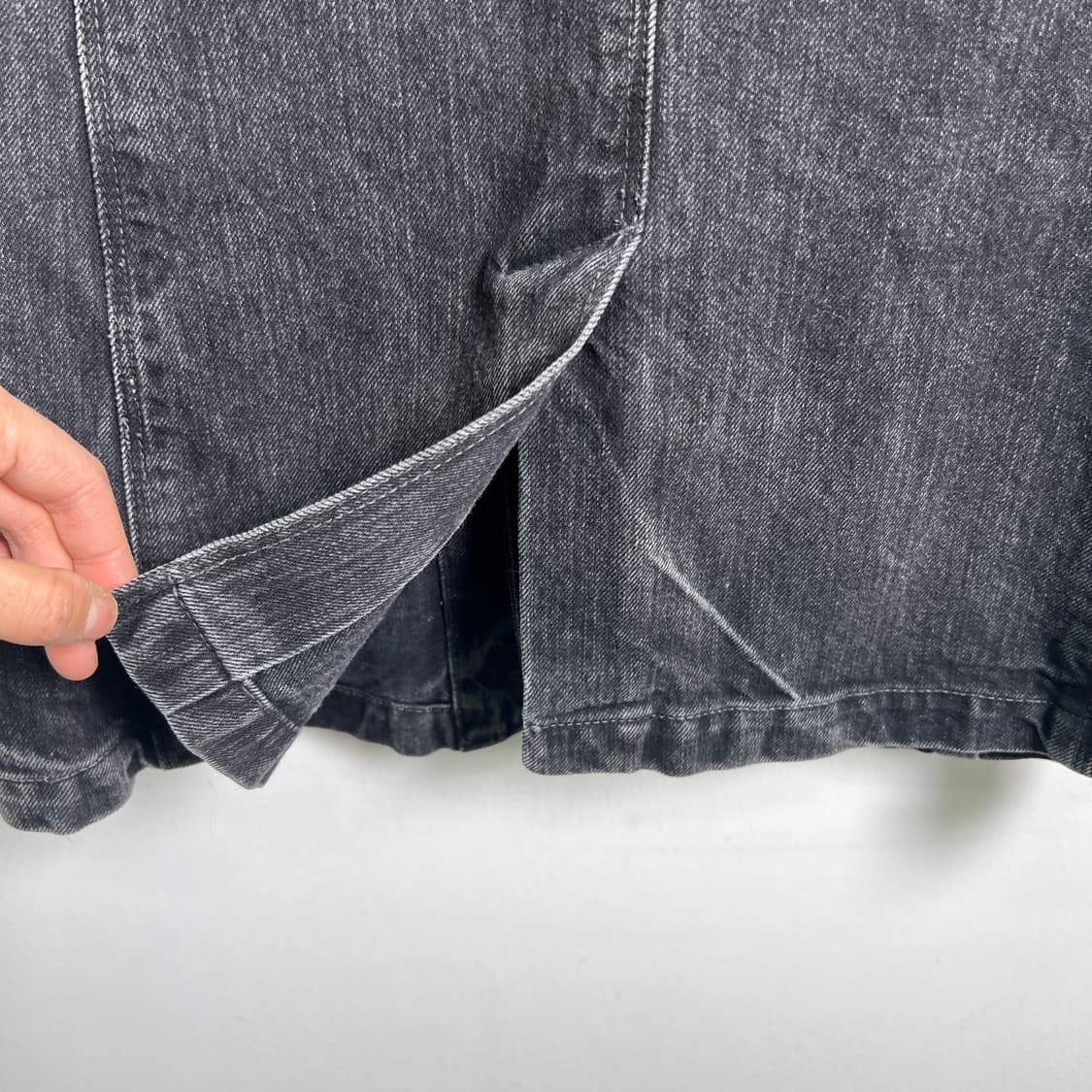 스펠바운드 블랙 데님 블레이저 자켓  상품이미지7