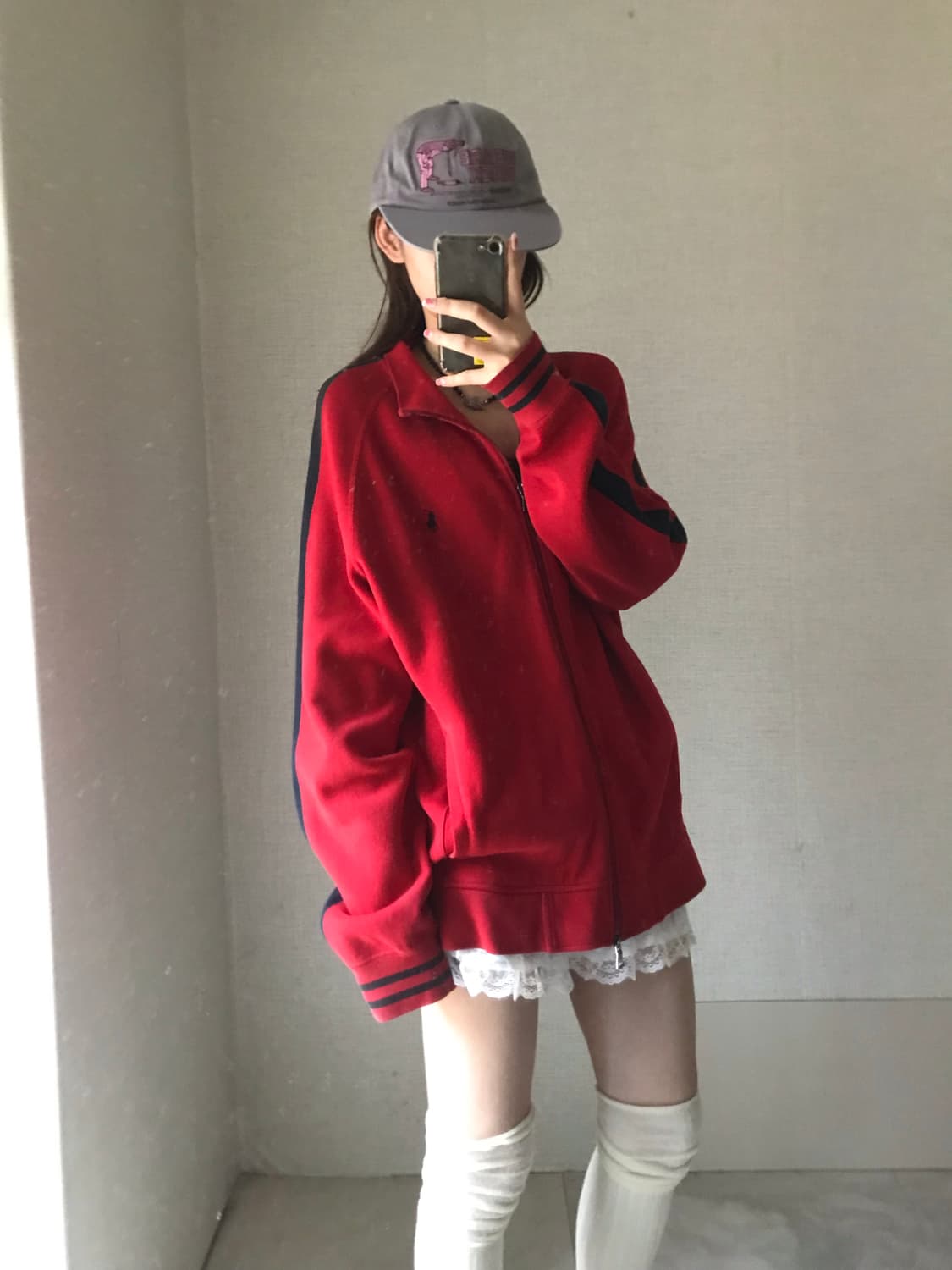 폴로 오버핏 투웨이 트랙 집업 상품이미지4