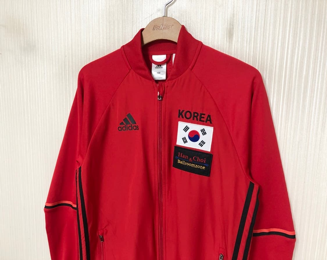 아디다스국대 국대KOREA 댄스스포츠(볼룸댄스)국대 트랙슈트/자켓 100 상품이미지5