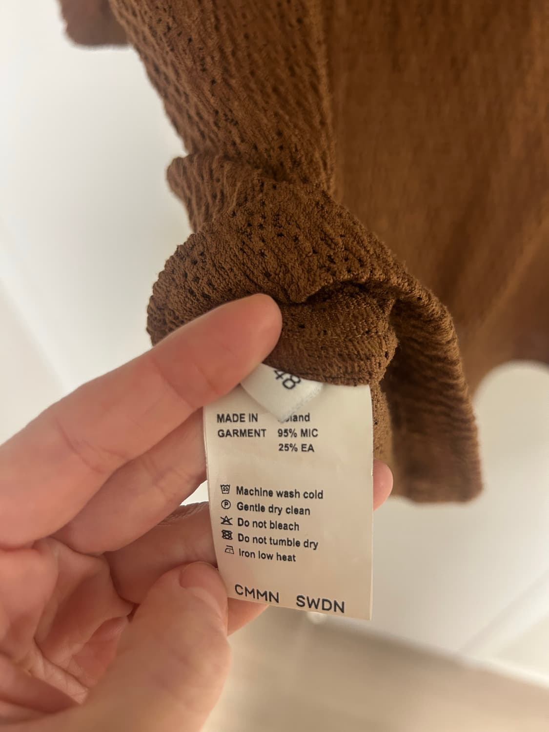 cmmn ture shirts brown 48 상품이미지4