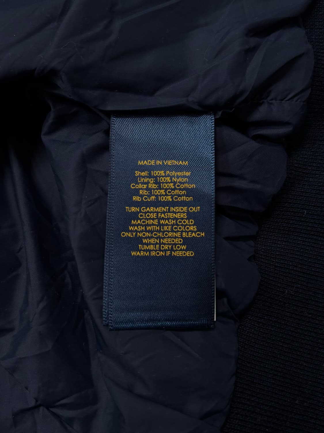 폴로 네이비 퀼팅 자켓 상품이미지7