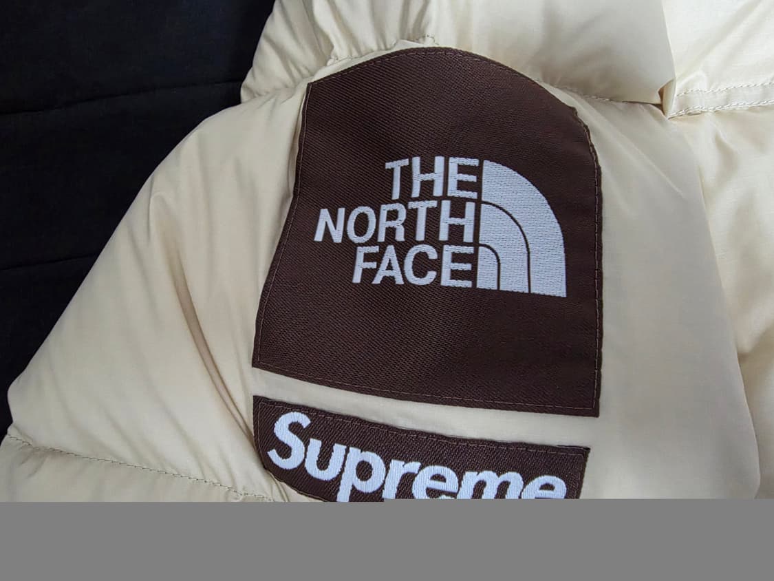 슈프림 x 노스페이스 스플릿 눕시 자켓 탄 - 24SS S사이즈 상품이미지8