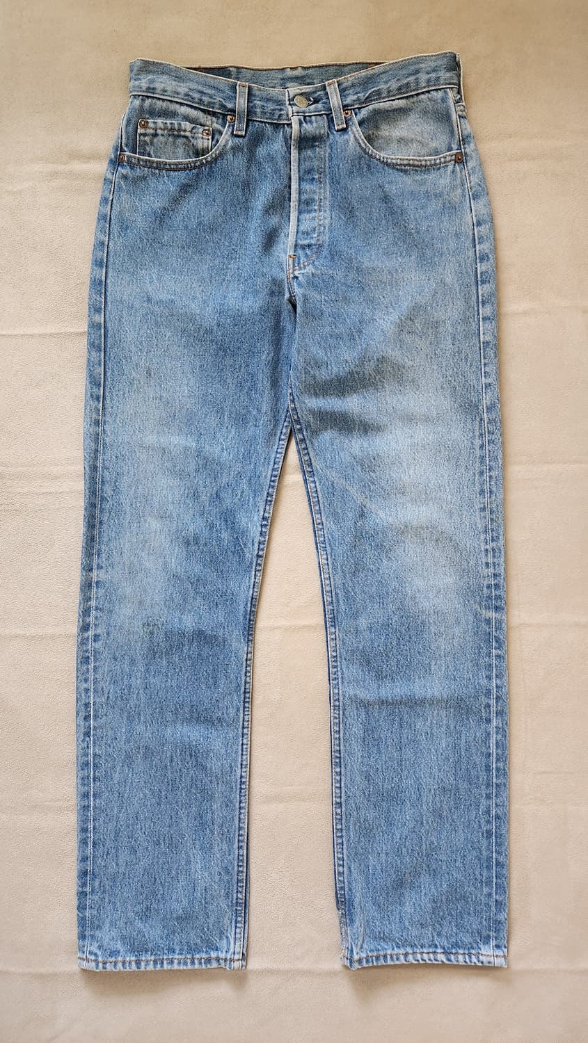 80s Levi's 리바이스 501 USA 중청 W31 L32 상품이미지2
