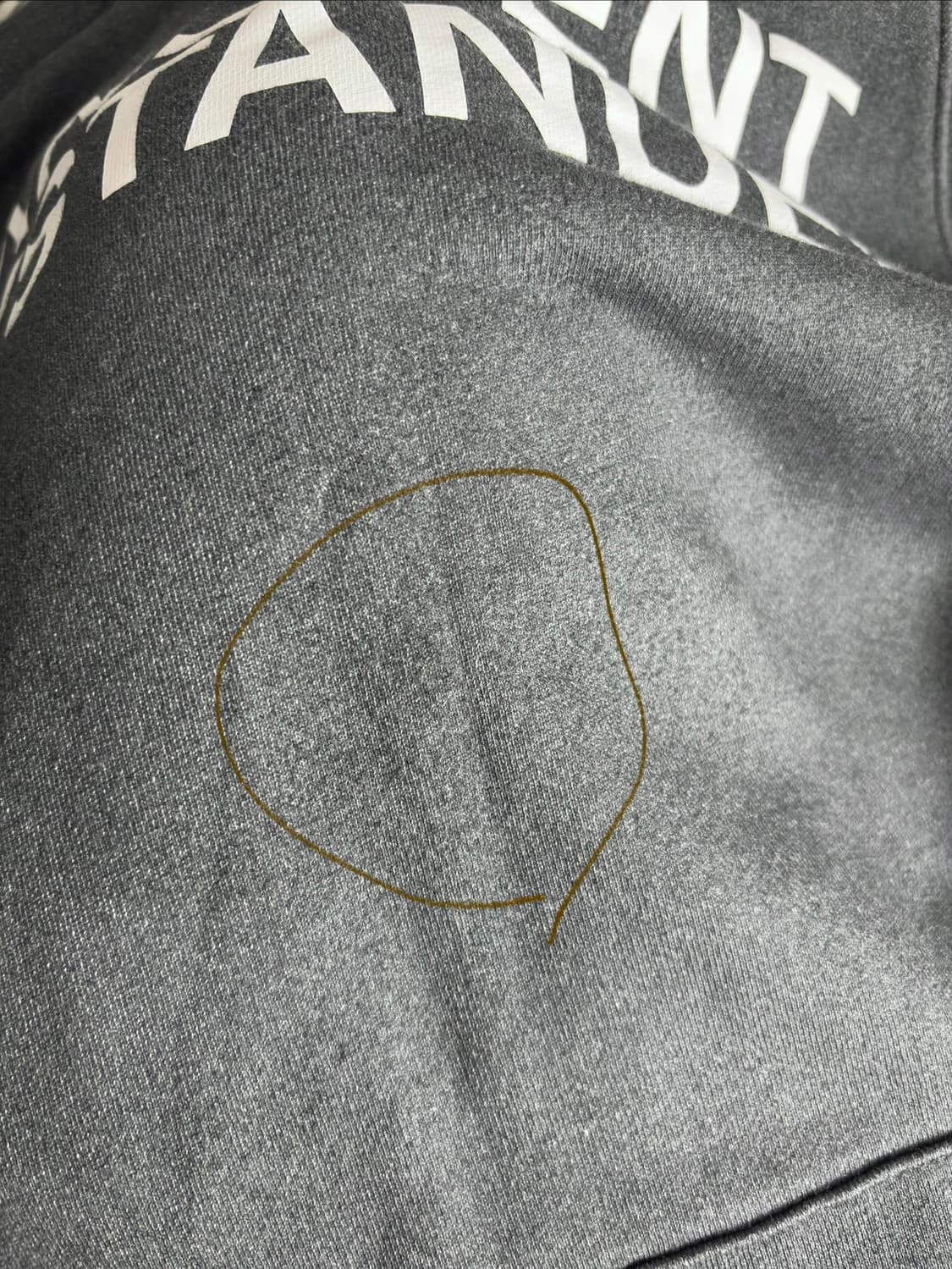 praying innocent bystander hoodie grey 상품이미지5