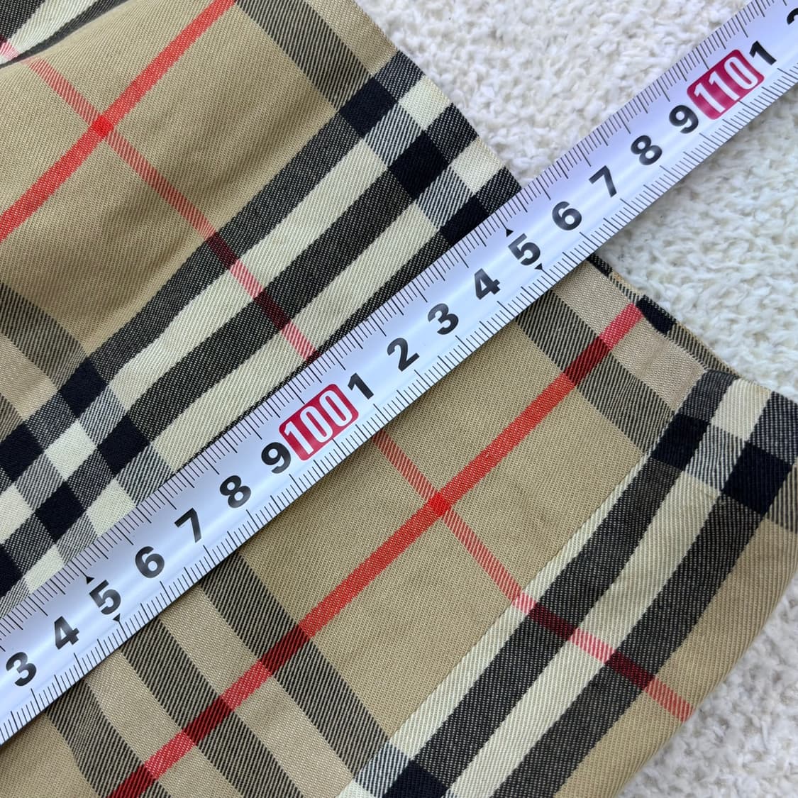 36 버버리 골프 체크 패턴 팬츠 0331E 상품이미지8