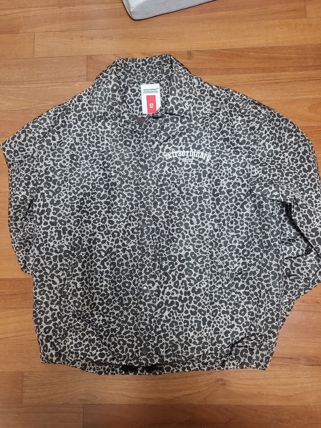 엑스트라오디너리 레오파드 코치 자켓 브라운 L 상품이미지7