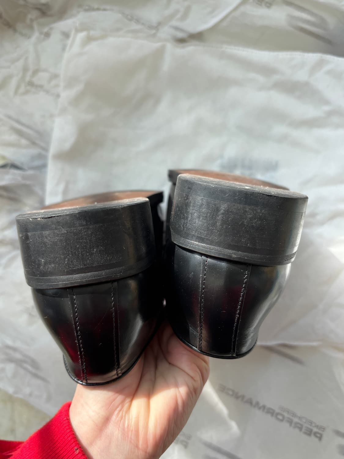 여자 더비 수제화 230 블랙 상품이미지7