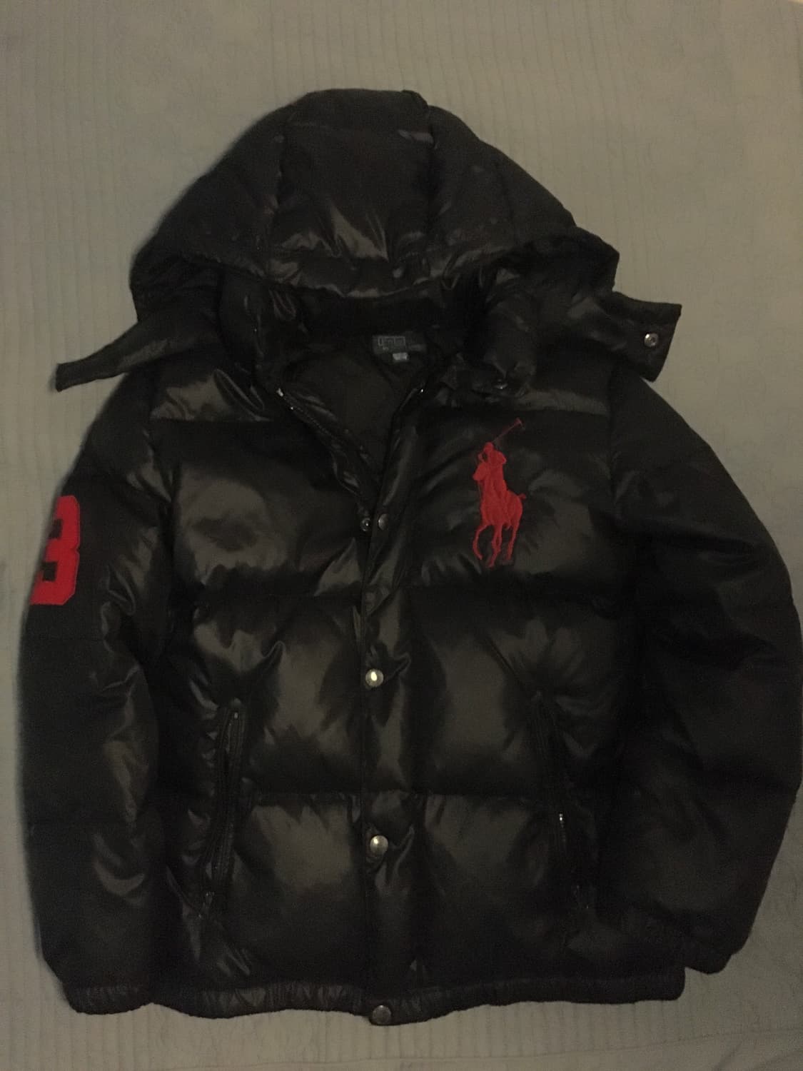 폴로 빅포니 유광패딩 상품이미지2