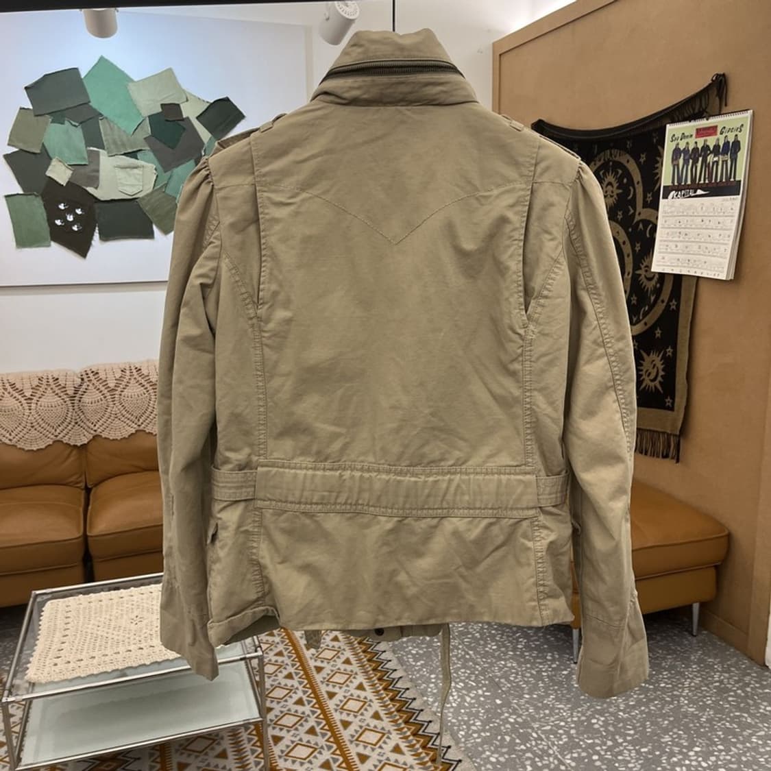 리바이스 빈티지 벨티드 밀리터리 사파리 워크 야상자켓 L C10945 상품이미지4