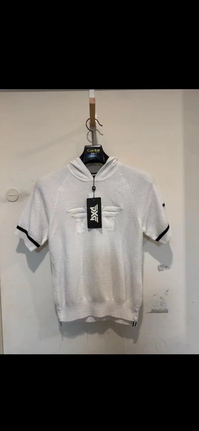 새상품 PXG 골프 후드 반팔 티셔츠 상품이미지3