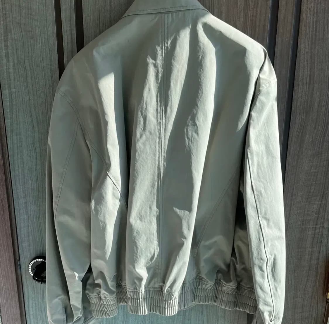 새상품(XL)일꼬르소 베이지 코튼 카라 블루종 점퍼 상품이미지2