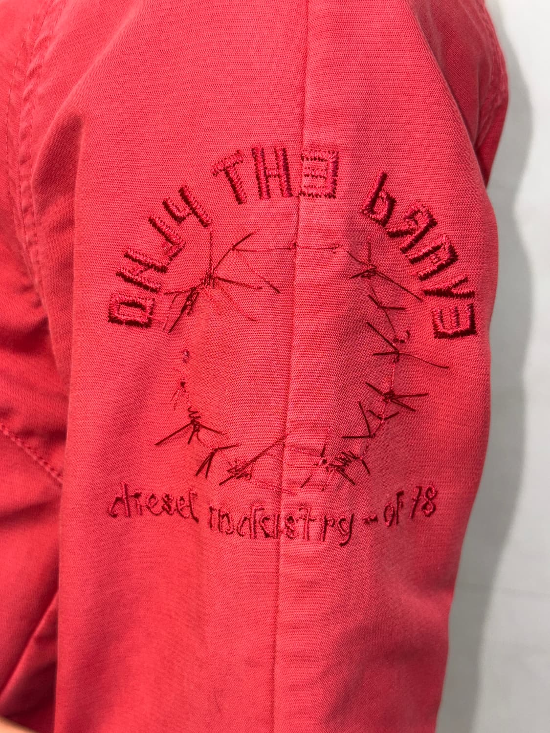 DIESEL red button detail blouson  상품이미지9