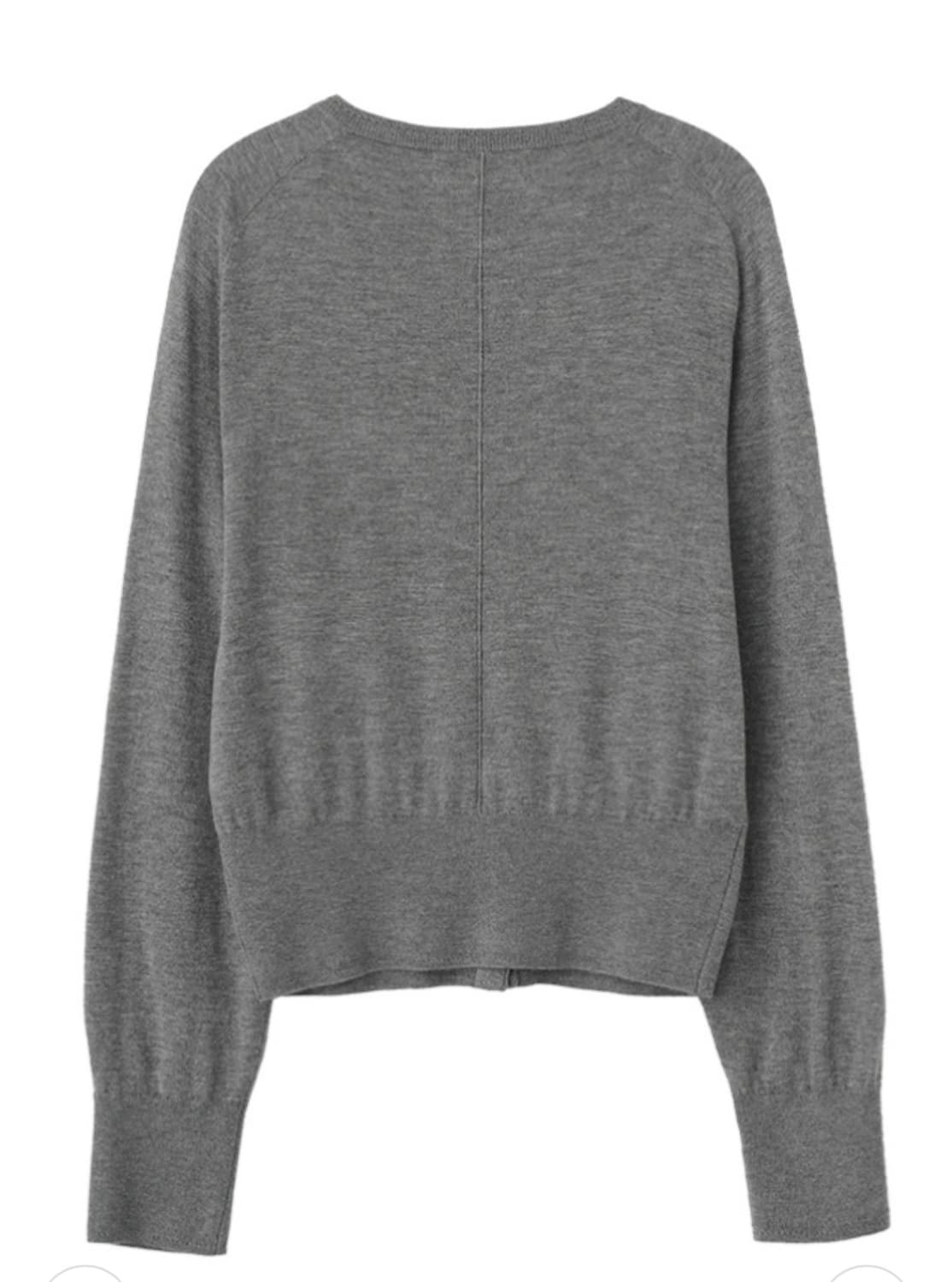 제너럴아이디어 시그니처 크루넥 가디건 상품이미지4