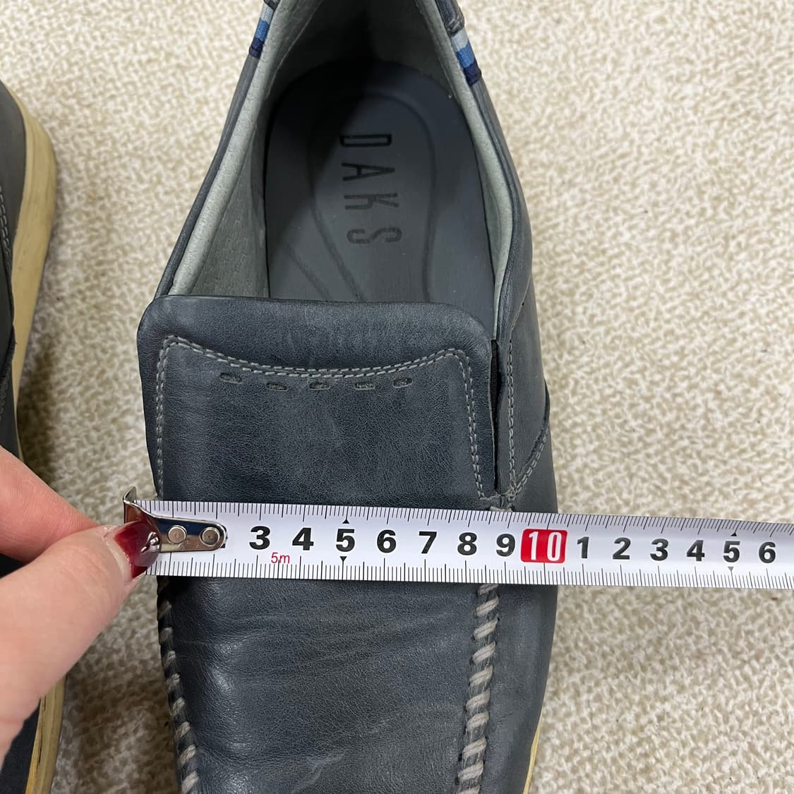[실측확인] 닥스 컴포트 드라이빙 슈즈 로퍼 신발 0120M1 상품이미지9