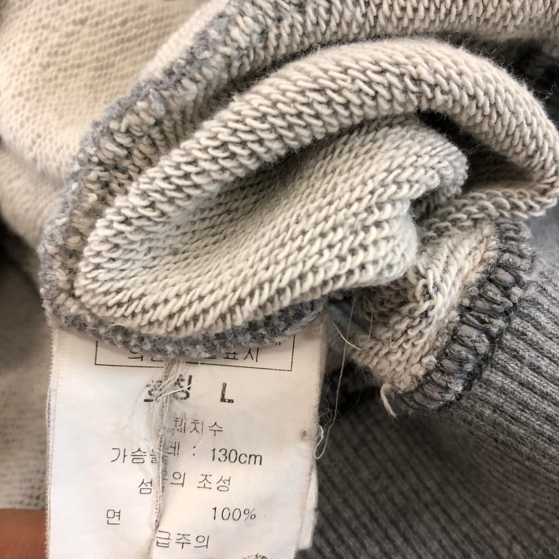 칼카니 올드스쿨 스트릿웨어 오버후드집업 L 상품이미지7