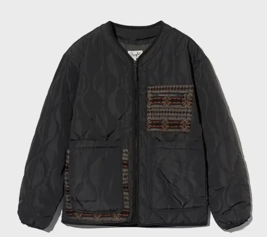 피지컬디파트먼트 니트믹스 퀼팅 자켓 XL 상품이미지1