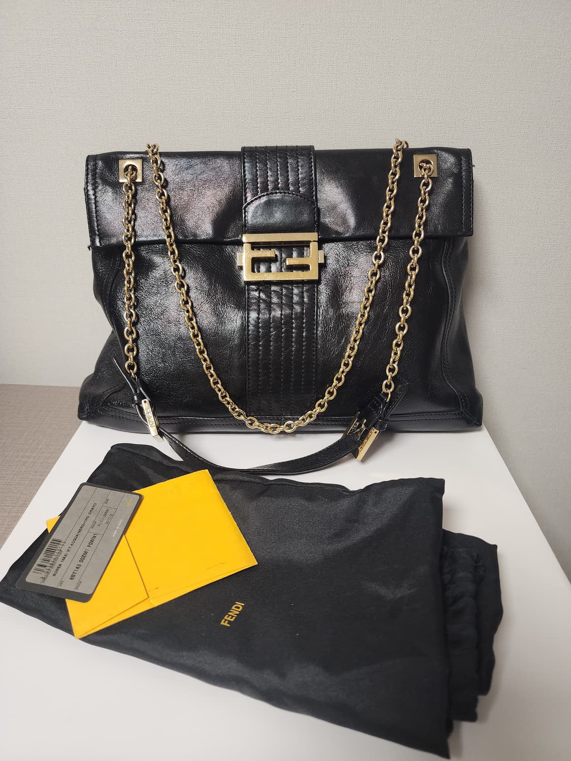펜디 블랙 체인 숄더백 크로스백 상품이미지1