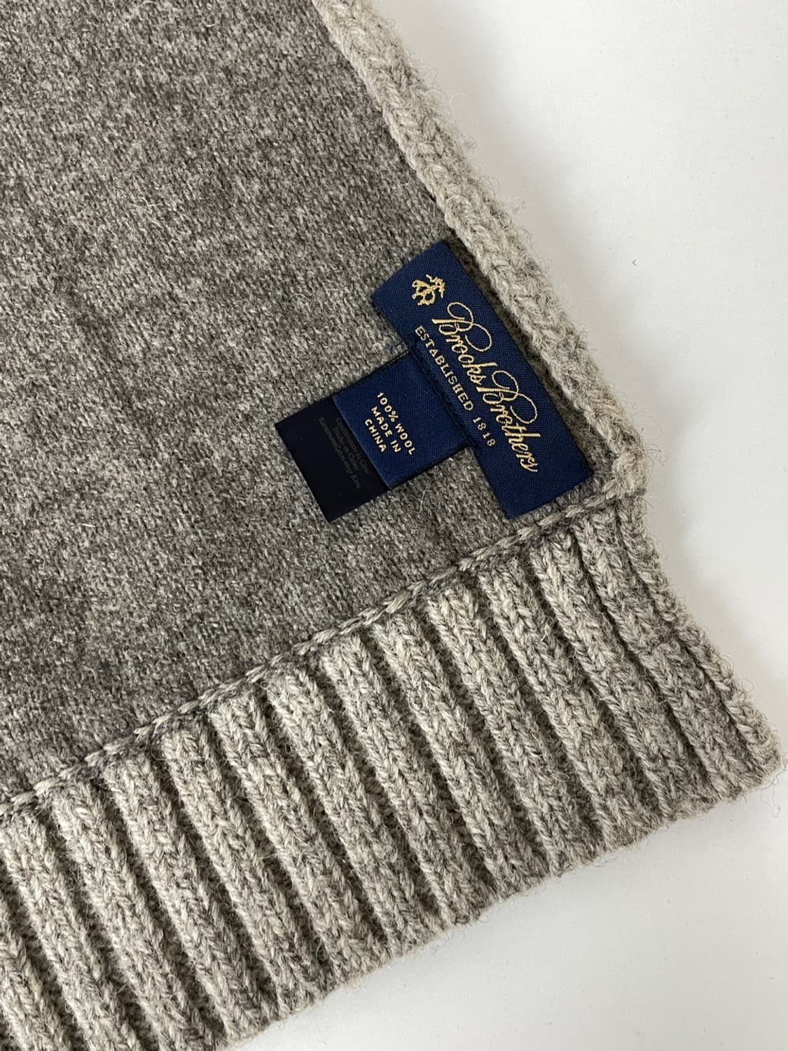 브룩스 브라더스 울 머플러 상품이미지3