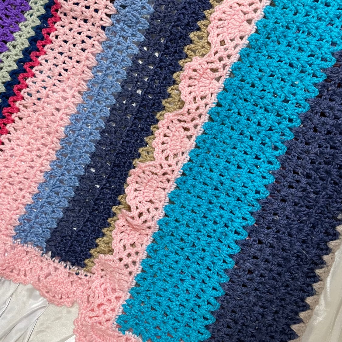 빈티지 뜨개 블랭킷 매트 상품이미지4