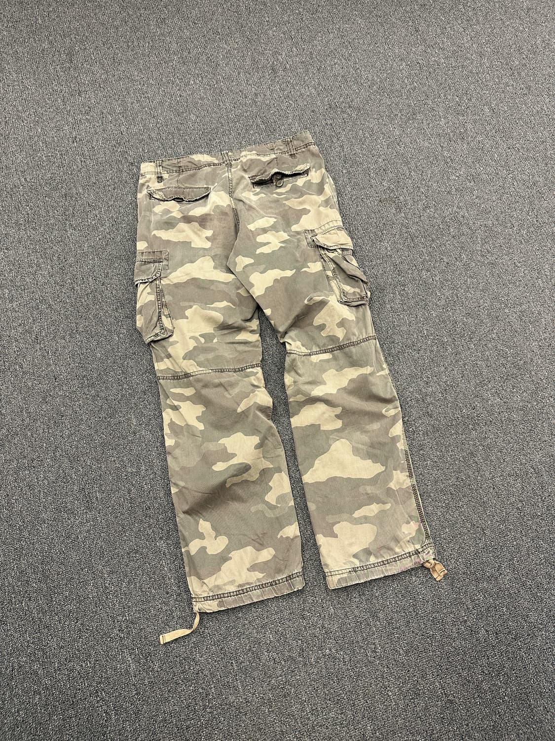 빈티지 밀리터리 카모 카고팬츠 상품이미지6