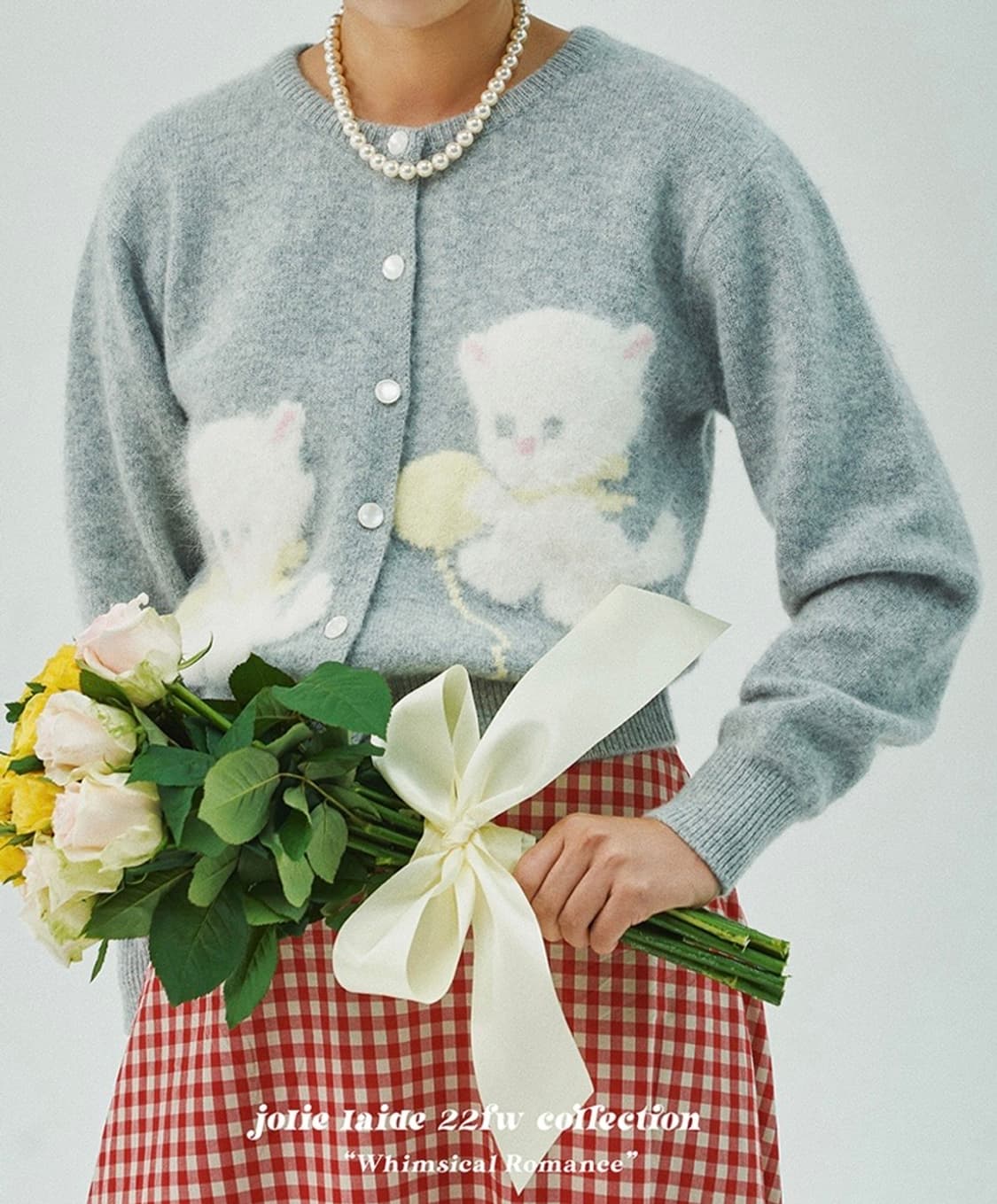 졸리레이드 캐시미어 혼방 가디건 F 상품이미지1