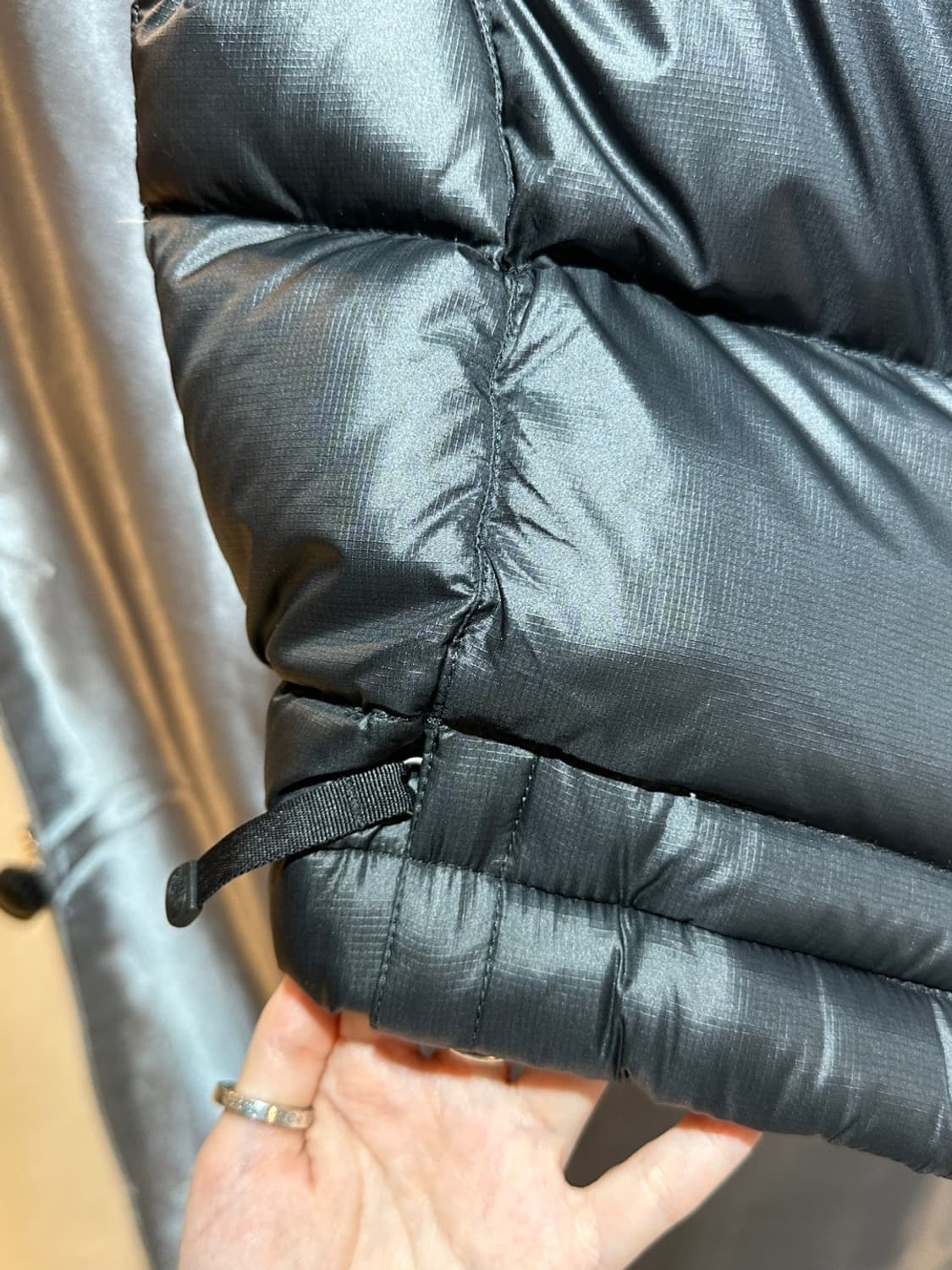 S 노스페이스 투웨이 크롭 패딩 조끼 상품이미지6