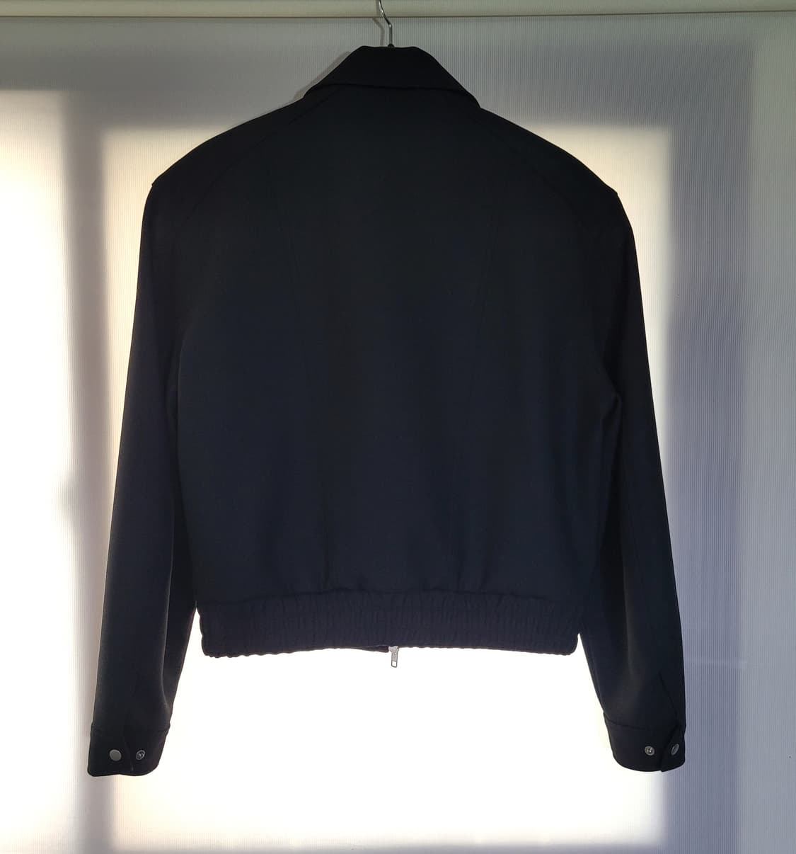 엘무드 마티오 울 개버딘 불루종 자켓 블랙 44 상품이미지3