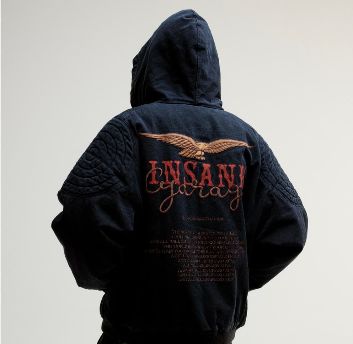 INSANE GARAGE Hoodie Work Jacket 상품이미지10