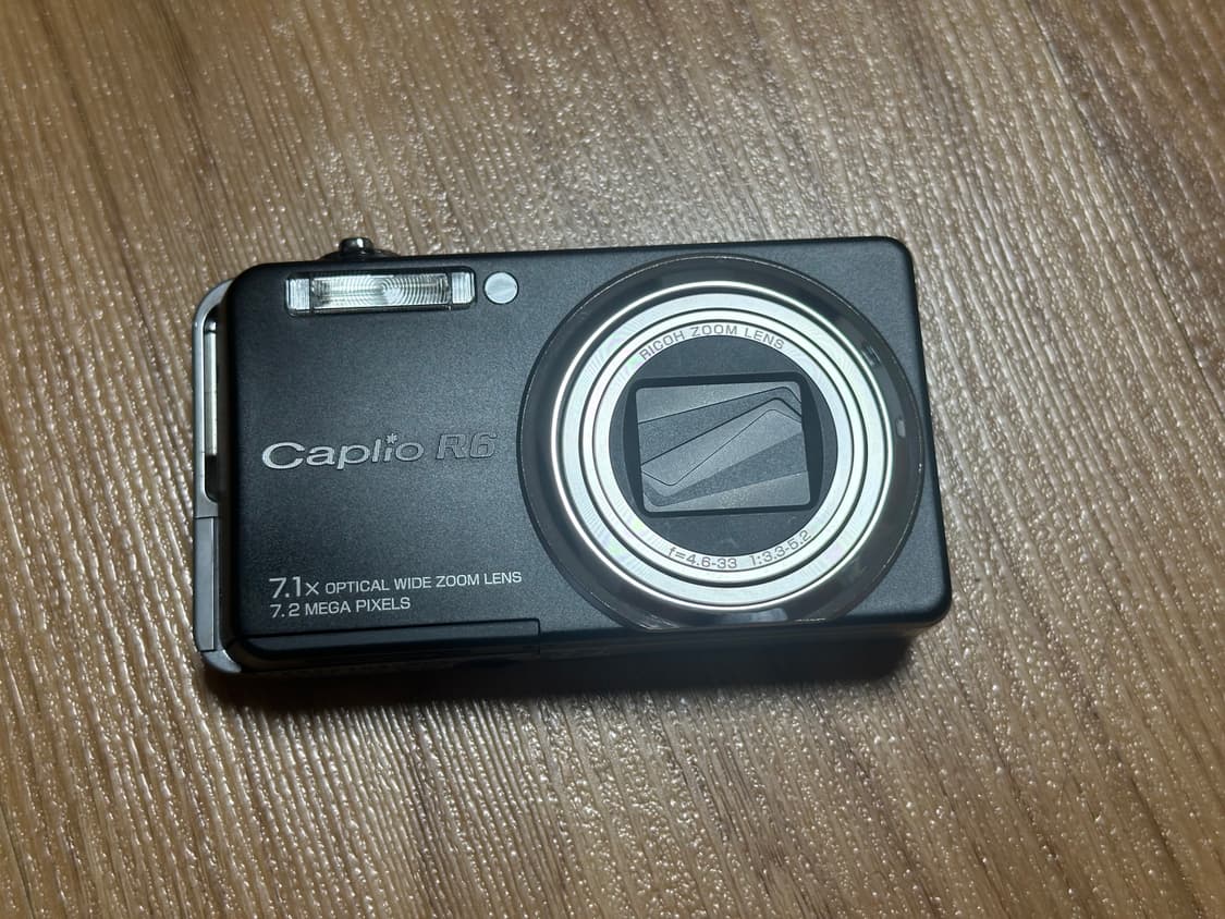 [민트급] Ricoh caplio r6 리코 r6 블랙 상품이미지2