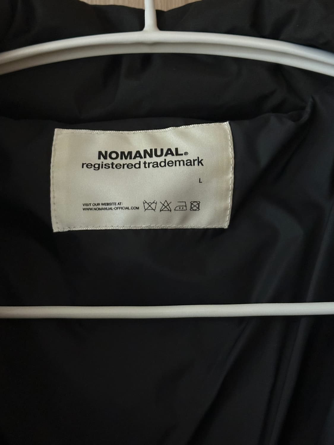 노매뉴얼 숏패딩 L 상품이미지4