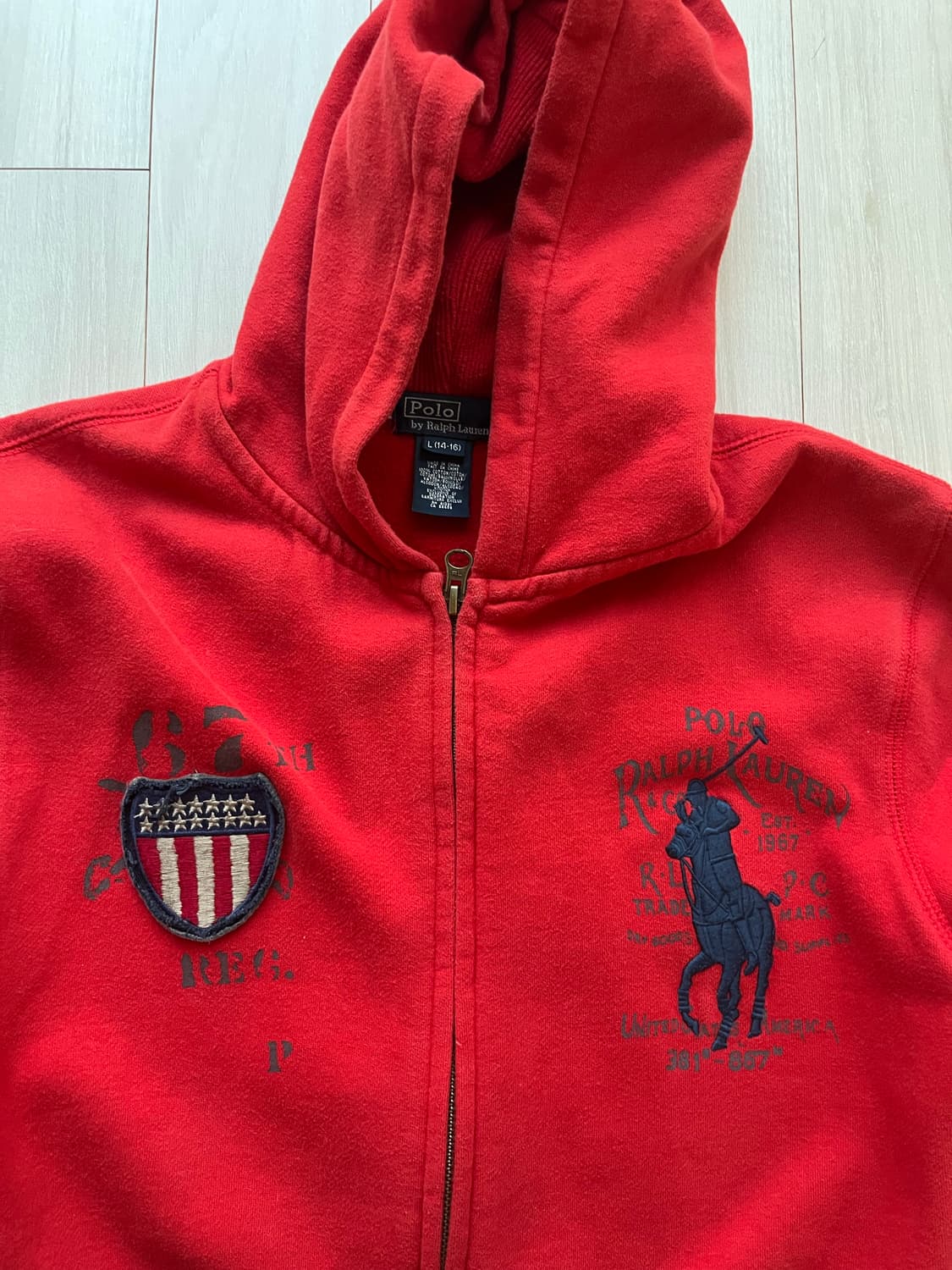 폴로 빅포니 후드집업 상품이미지3