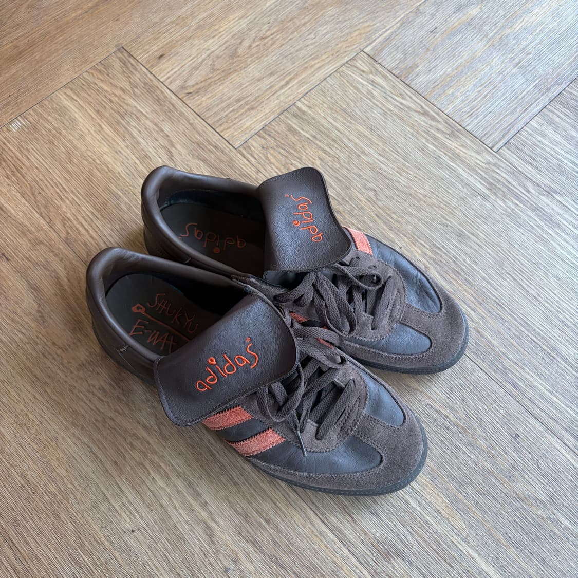 N164. 아디다스 스페지알 핸드볼 브라운 컬리지에이트 스니커즈 상품이미지8