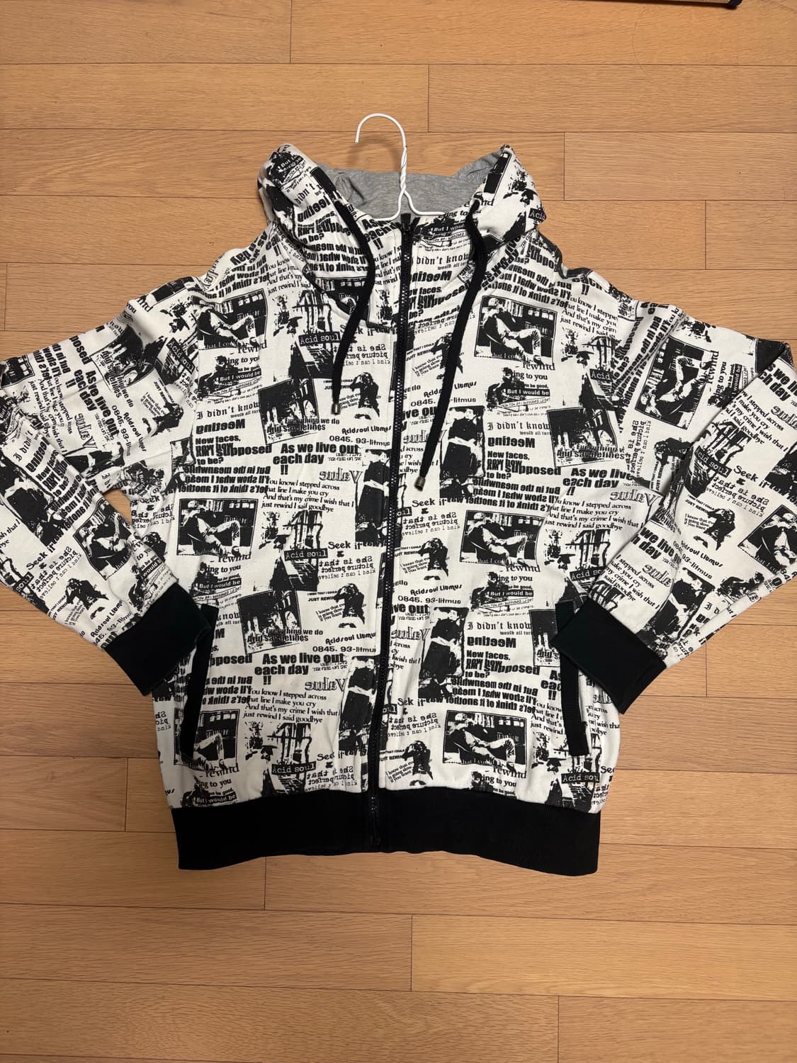 Litmus 빈티지 후드집업 상품이미지1