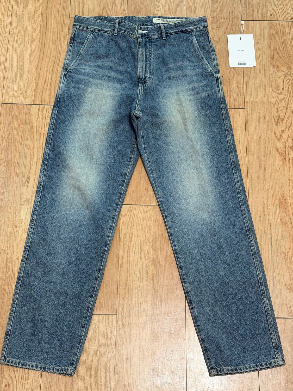 포터리 컴포트 데님 미드블루 3사이즈 상품이미지1