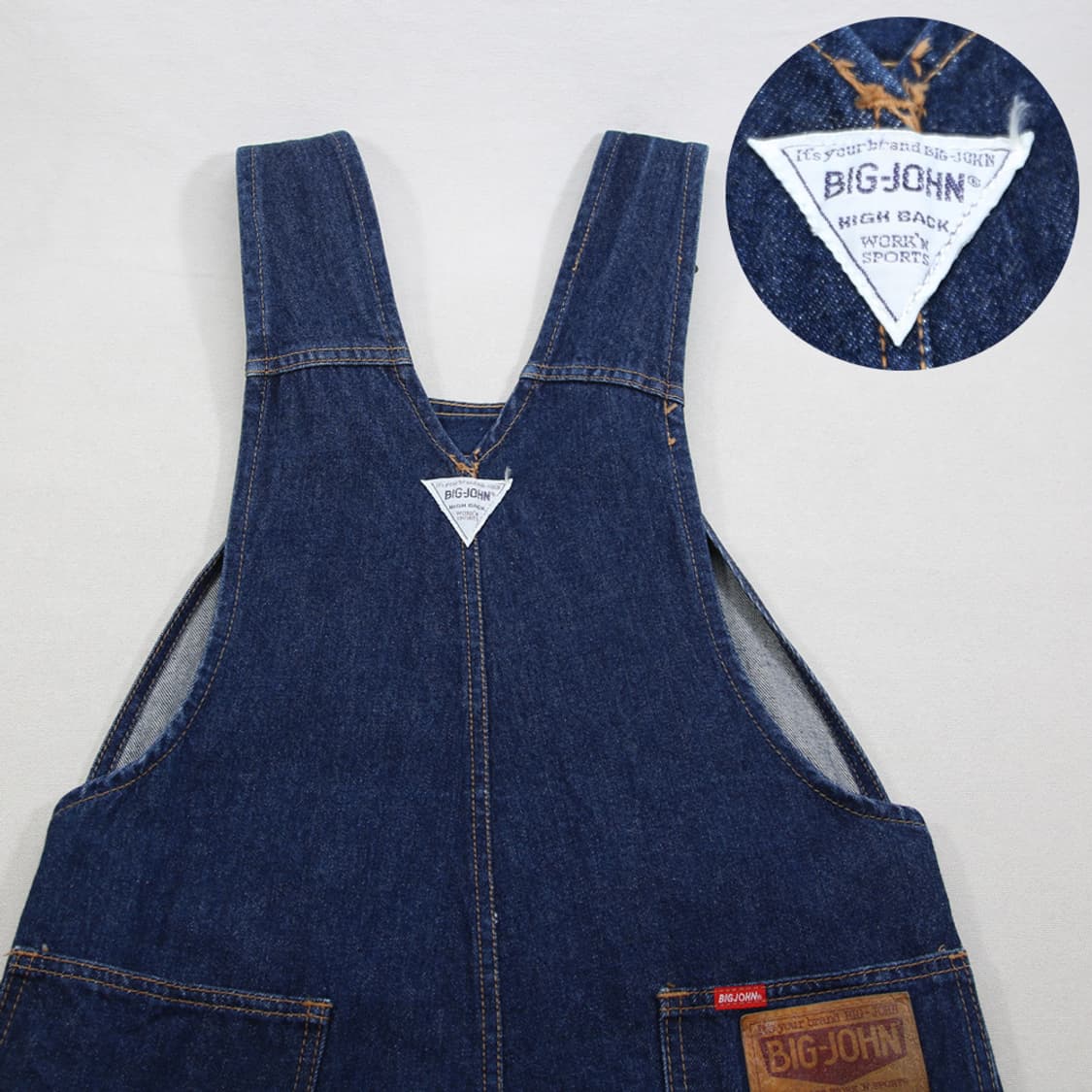 BIG JOHN 데님 오버롤 팬츠 (여성용) 상품이미지6