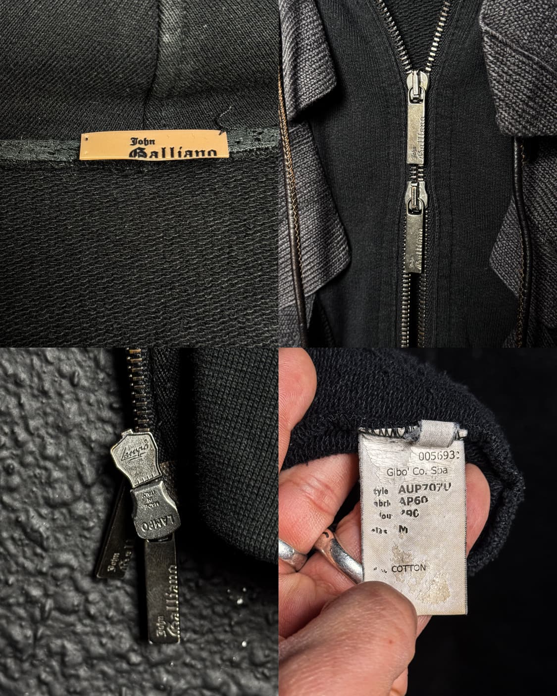 JOHN GALLIANO – Napoleon Detail Zip Hood 상품이미지10