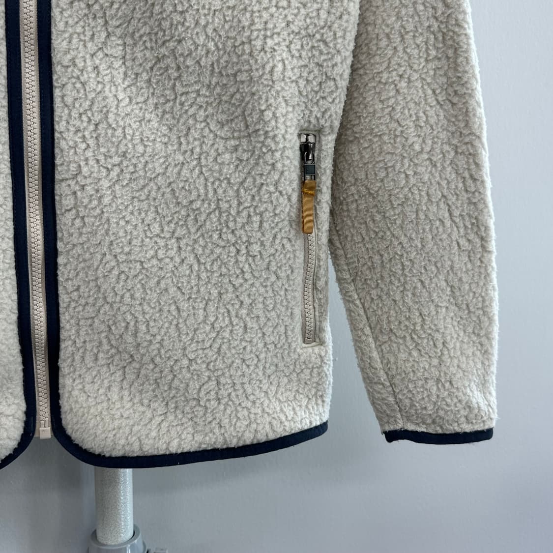 파타고니아 플리스 후드 집업 펠리컨 상품이미지4