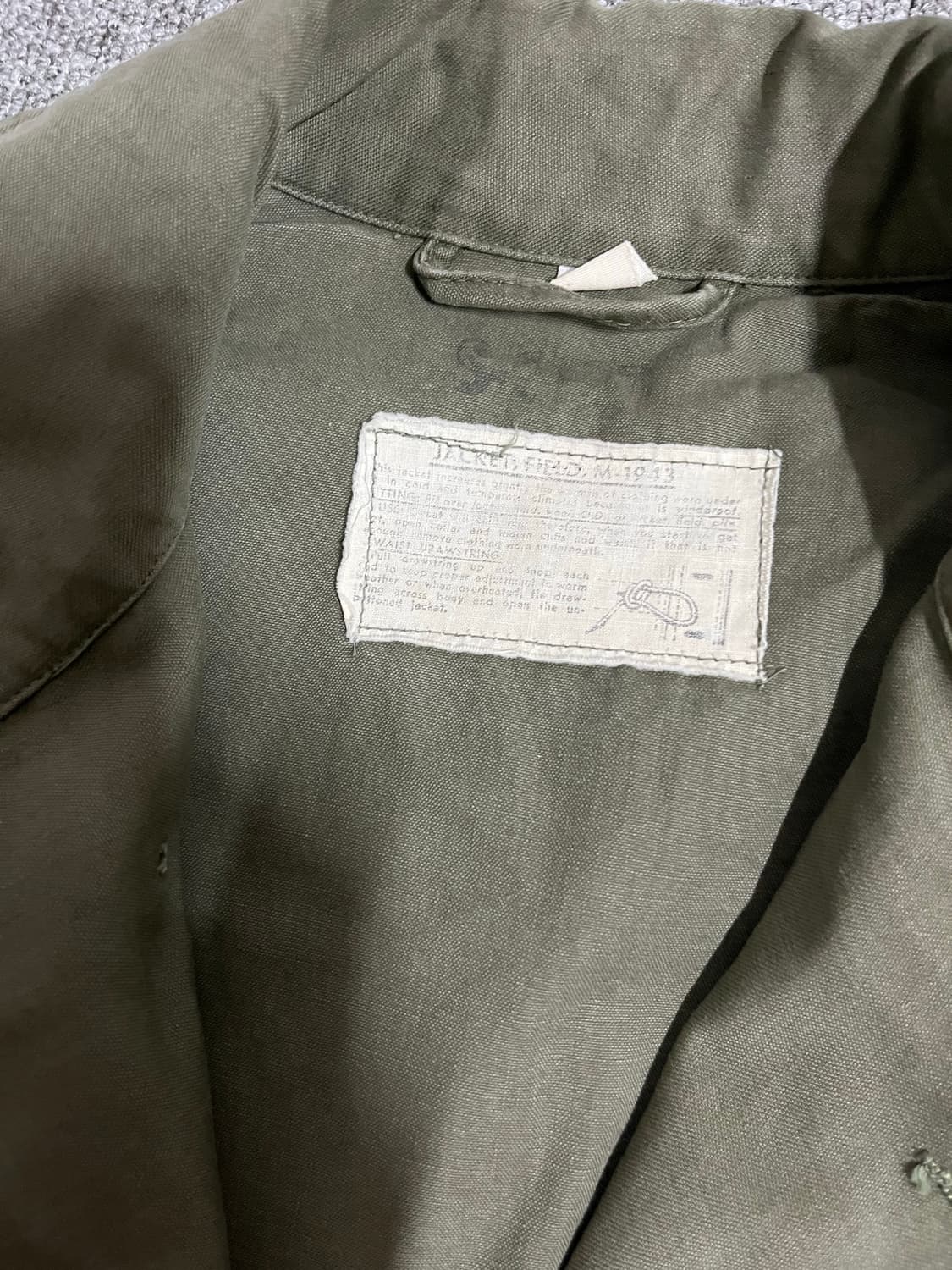 Us military M-43 field jacket 상품이미지4