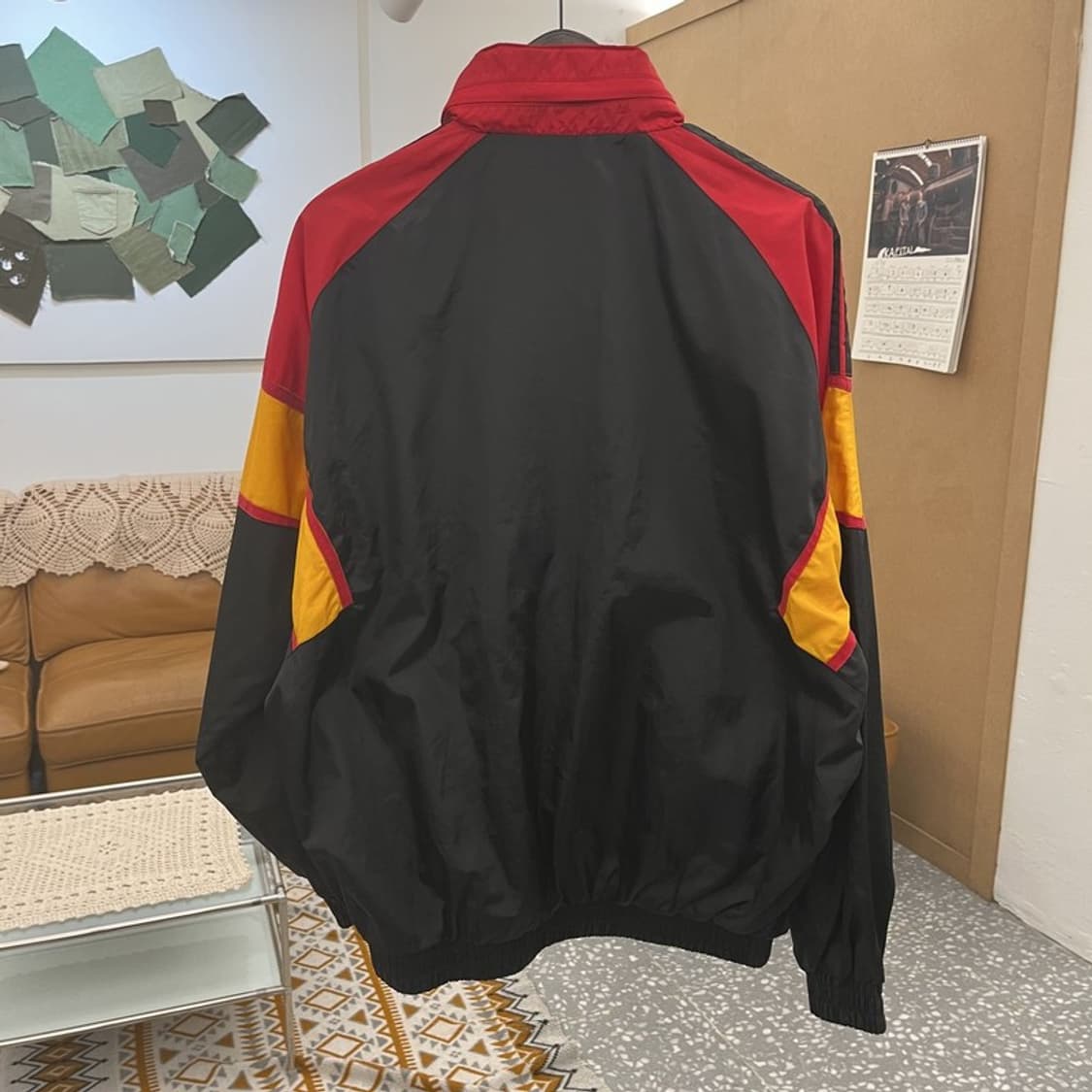 아디다스 올드스쿨 레트로 제우교역 바람막이 자켓 115 C10595 상품이미지4