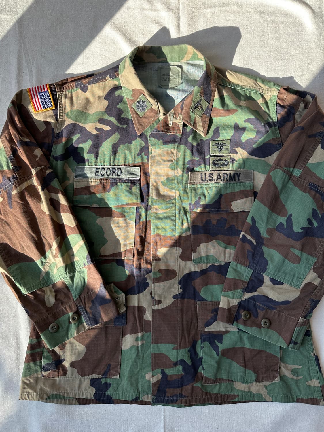 미군 우드랜드 BDU 자켓 L/S  상품이미지2