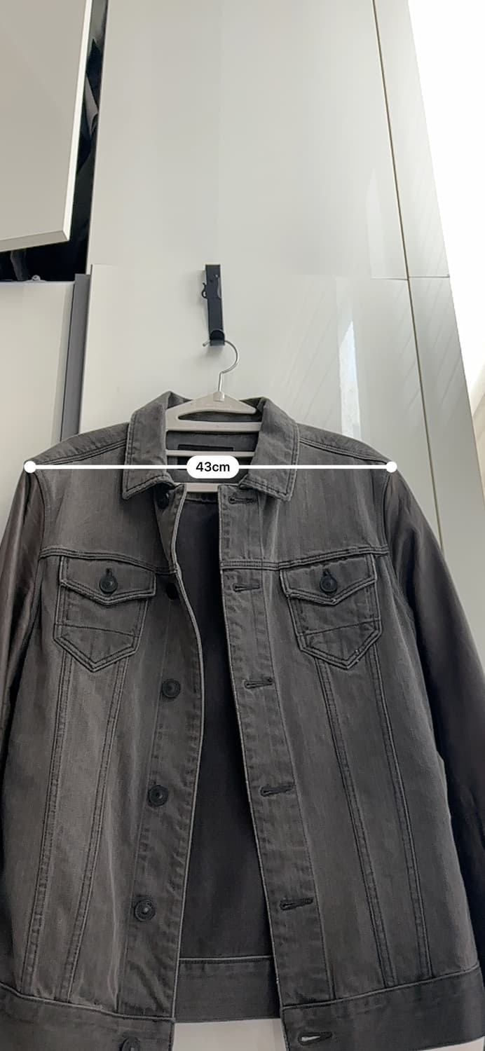 ALL SAINTS 그레이 데님 자켓 상품이미지3