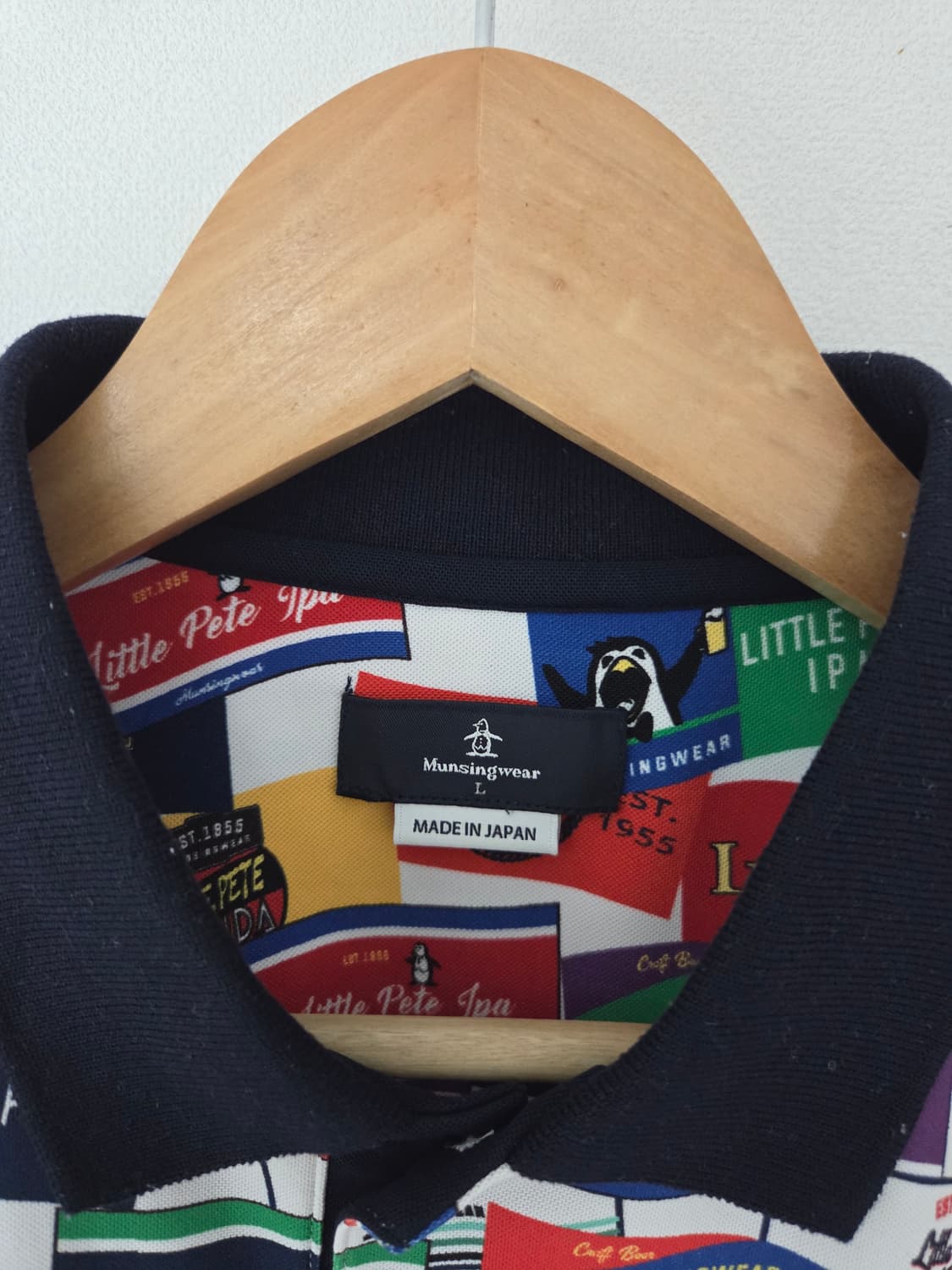 먼싱웨어 유니크패턴 골프웨어(일본판,100사이즈) 상품이미지6