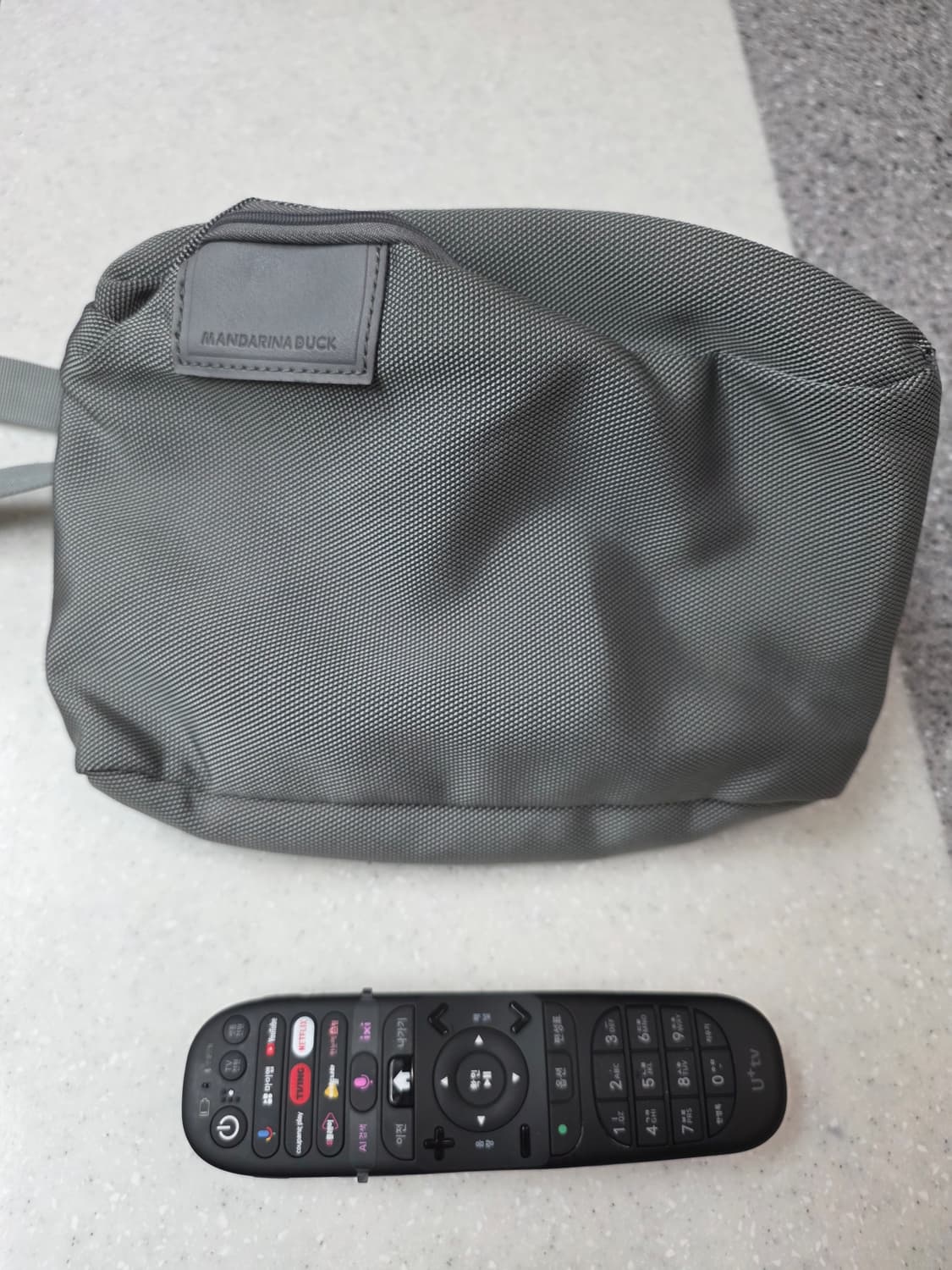 만다리나덕 남성 슬링백 회색 상품이미지7