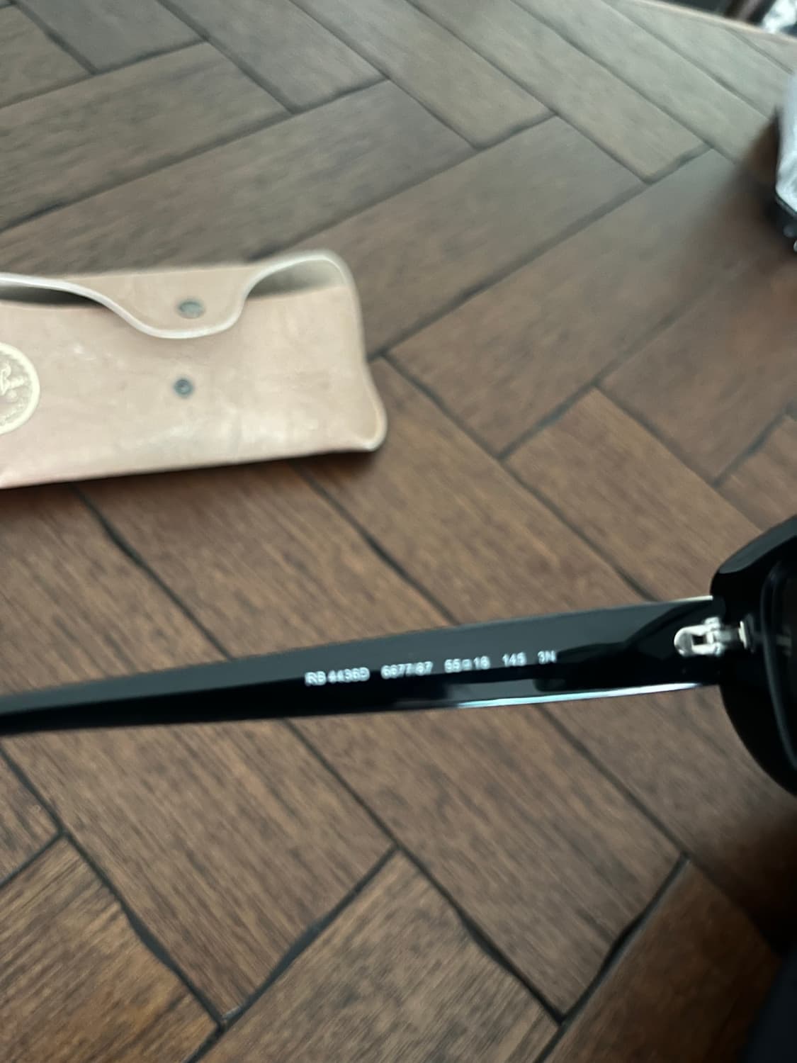 레이밴 RB4436D 6677 87 Black 상품이미지3